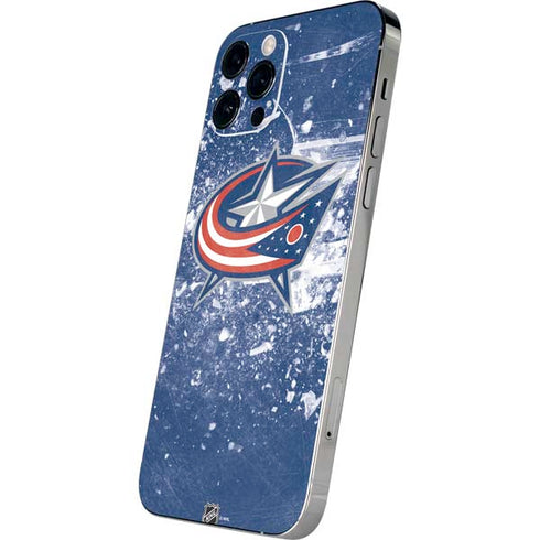 NHL Columbus Blue Jackets Frozen iPhone 12 Pro Max Skin